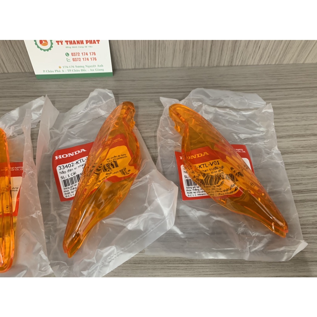 4 Chụp xi nhan vàng RS 100 , WS 100 chính hãng