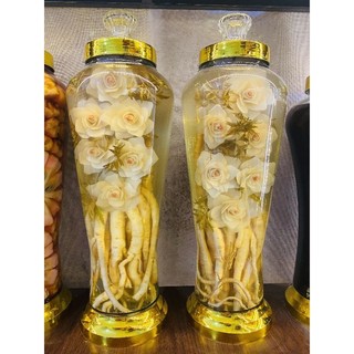 1bình đinh lăng điêu khắc hoa 7lit cao 52cm như ành