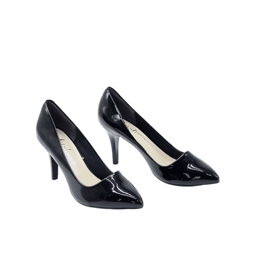 Giày Cao Gót Đế Nhọn Da Bóng 7cm Evashoes