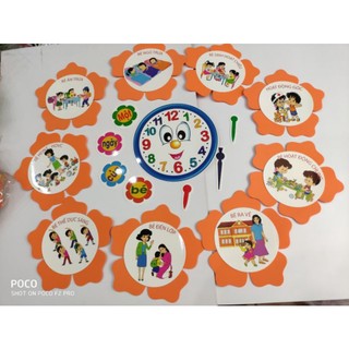 Một ngày của bé(Loại to Xốp bitis)