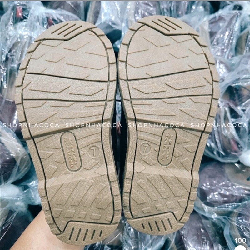 Giày búp bê bé gái da bóng Oldnavy màu đỏ đô kiểu dáng đơn giản, phong cách tiểu thư