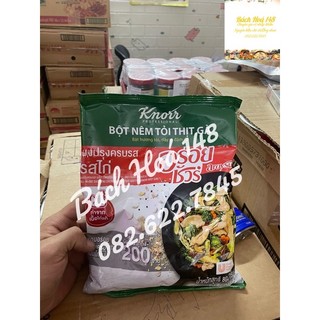 Bột nêm tỏi thịt gà knorr thái lan gói 800gram