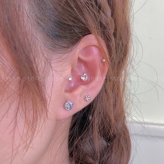 Khuyên tai thép ko gỉ hình cute T14 jesse store