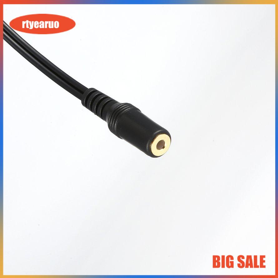 Gold Plated 3.5Mm Female To 2 Rca Male Stereo Audio Y Cable Adapter Audio Line One Point Two
