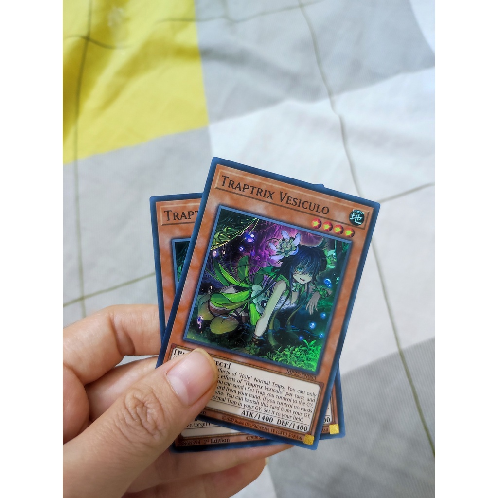 1 lá thẻ bài Traptrix Vesiculo - MP22-EN063 - Super Rare 1st Edition