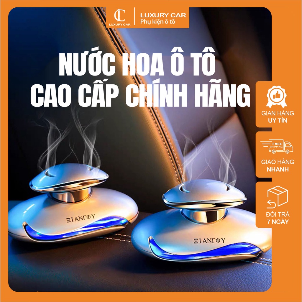 Nước hoa ô tô cao cấp khử mùi hiệu quả lưu hương lâu, nước hoa xe hơi nhập khẩu IIANTOIY ST02