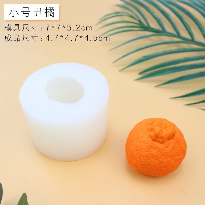 Khuôn silicone Làm Trái Cây 3D diy Tiện Dụng