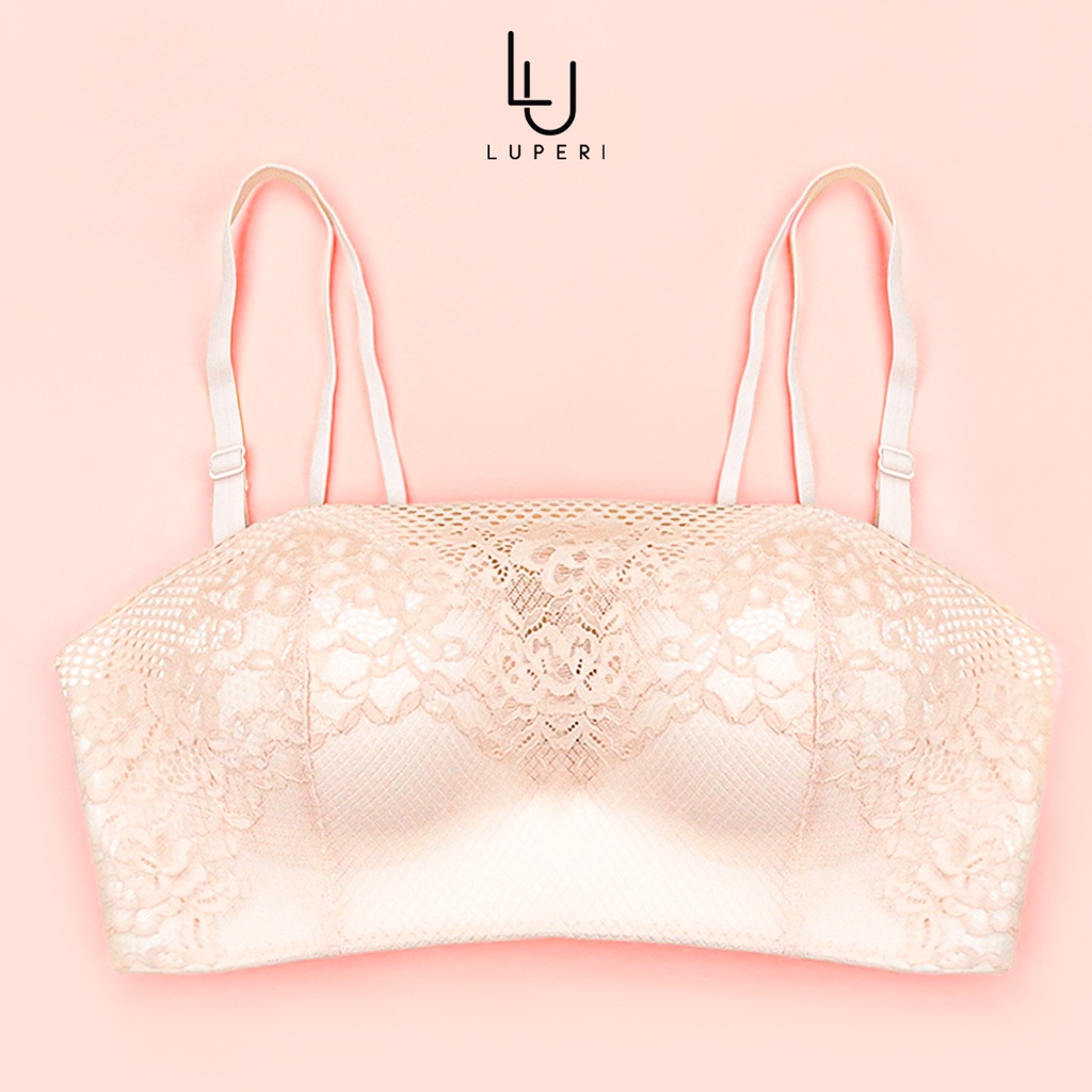 Áo Bra Quây Ren Cao Cấp LUPERI  Bản 3 Móc, Mút Ép Siêu Đẩy Mềm Mịn Thông Thoáng - LUAL852