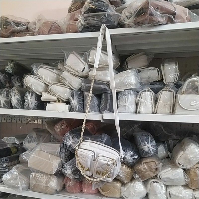 Túi Xách Da Mềm Kèm 2 Ngăn Túi Nhỏ