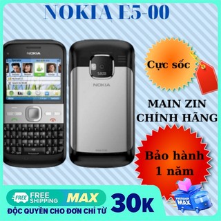 Điện thoại nokia e5-00 cổ bàn phím qwerty đầy đủ pin sạc-bảo hành 12 tháng