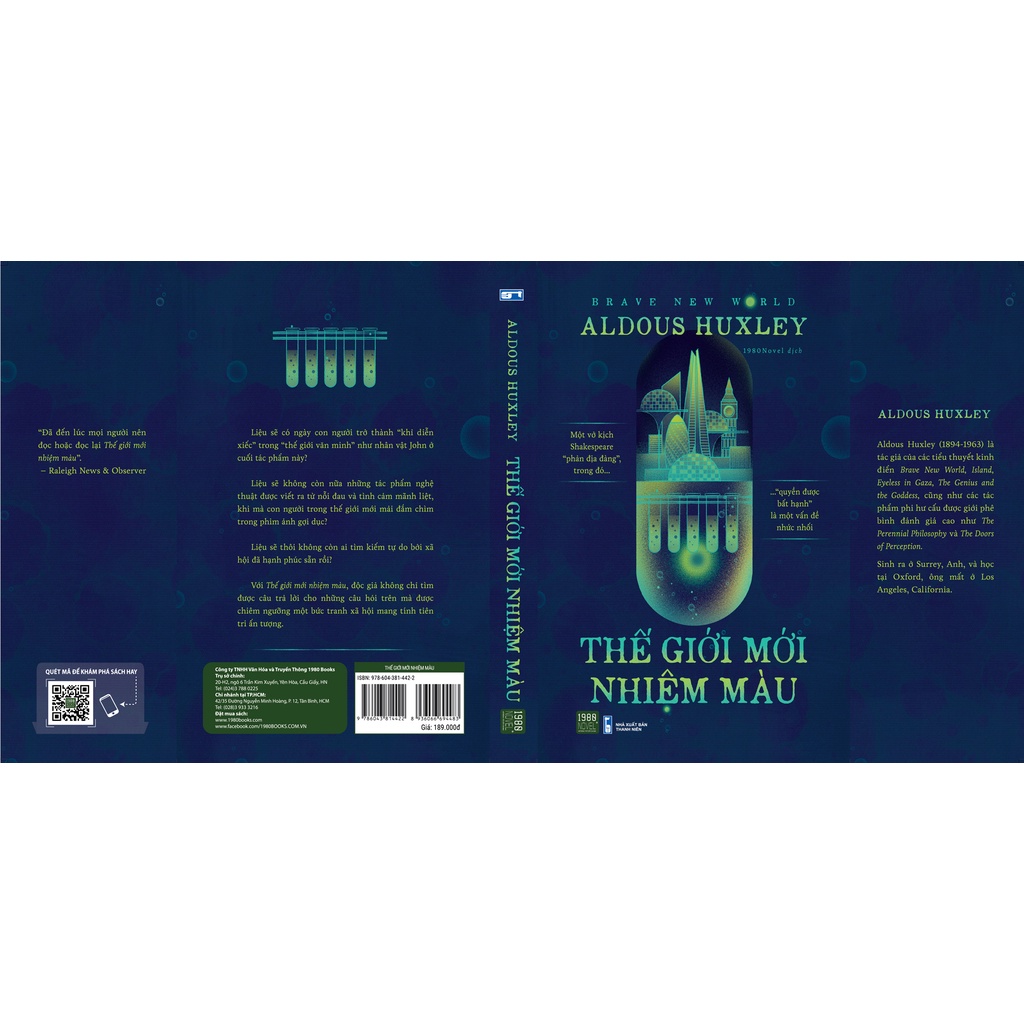 Sách - Thế giới mới nhiệm màu - Aldous Huxley