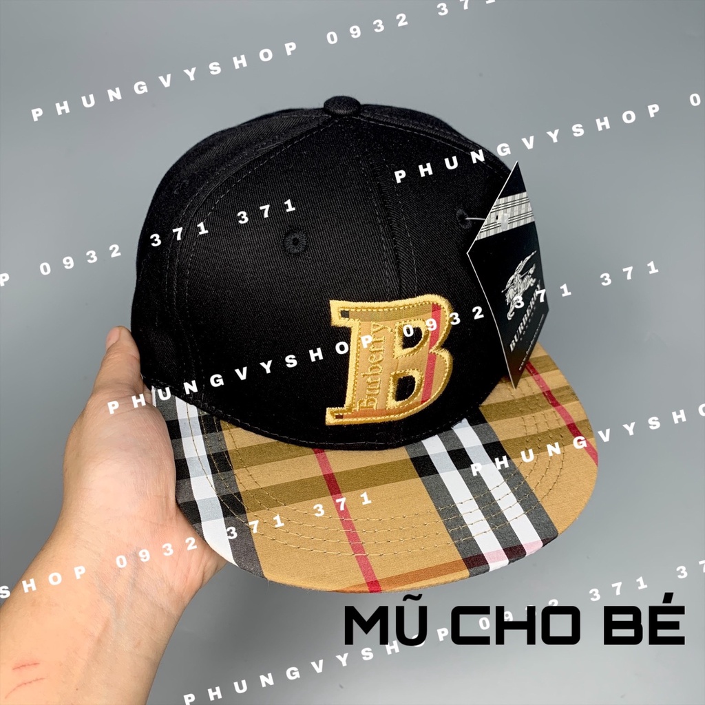 Bé 2-5 tuổi/ Mũ lưỡi trai cho bé trai bé gái- Snapback hiphop- KET CHILD B VÁ- nón kết trẻ em