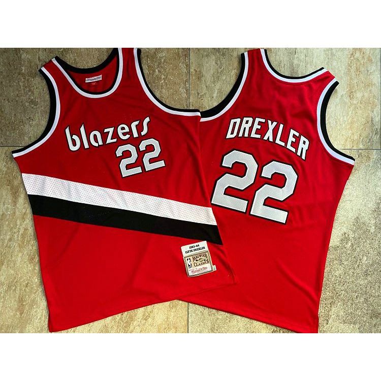 Áo Khoác Blazers Clyde Drexler 1983-84 Mitchell Ness Hardwood
