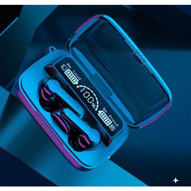 Tai Nghe Bluetooth M19 Pro Cảm Ứng Thông Minh Chống Ồn Tốt Bass Mạnh Pin 2500mah, Bảo Hành 12 Tháng