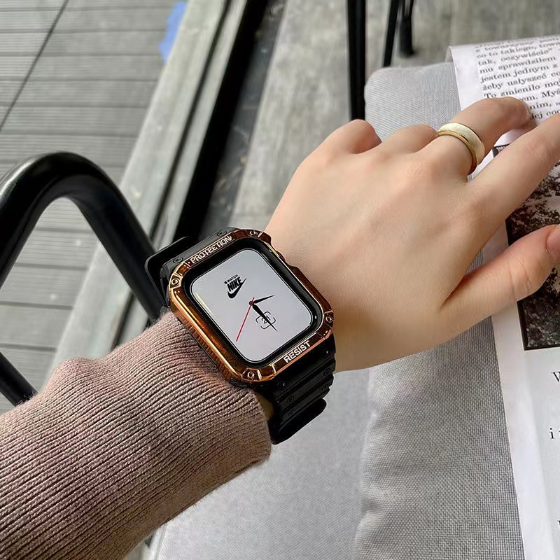 Dây đeo chống nước và chống rơi trong suốt tất cả trong một dành cho Apple Watch 5 6 7 8 SE 40 41 44 45MM