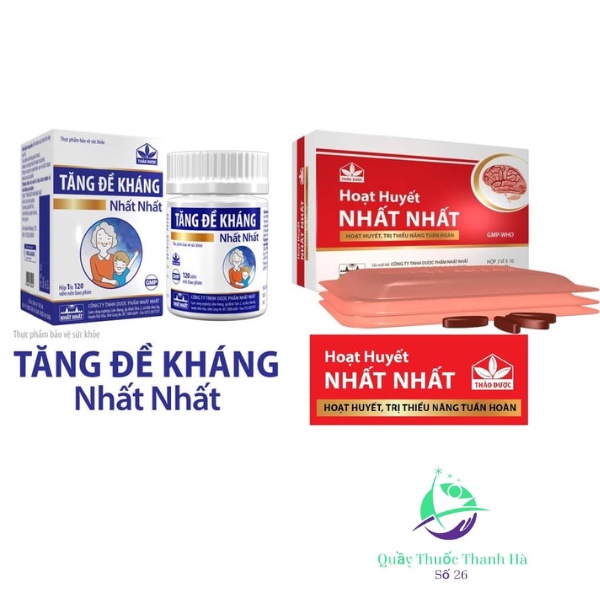 Viên uống tăng đề kháng nhất nhất lọ 120v hỗ trợ hoạt huyết,bồi bổ khí huyết