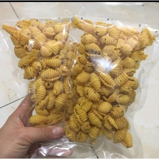 500g Snack ốc mít vừng đen