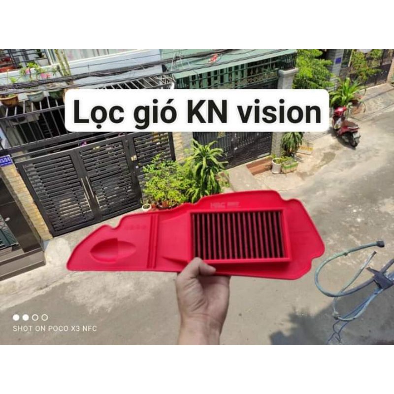 Lọc Gió Thép KN Gắn VISION 2014/2019