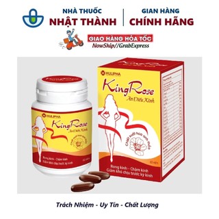 An điều kinh- Kingrose- Viên uống điều hoà kinh nguyệt