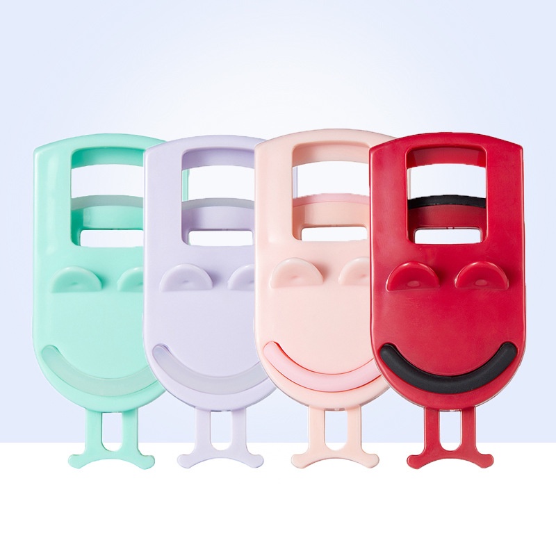 Dụng Cụ Uốn Cong Lông Mi Bằng Nhựa 3 Màu Tùy Chọn Lâu Trôi