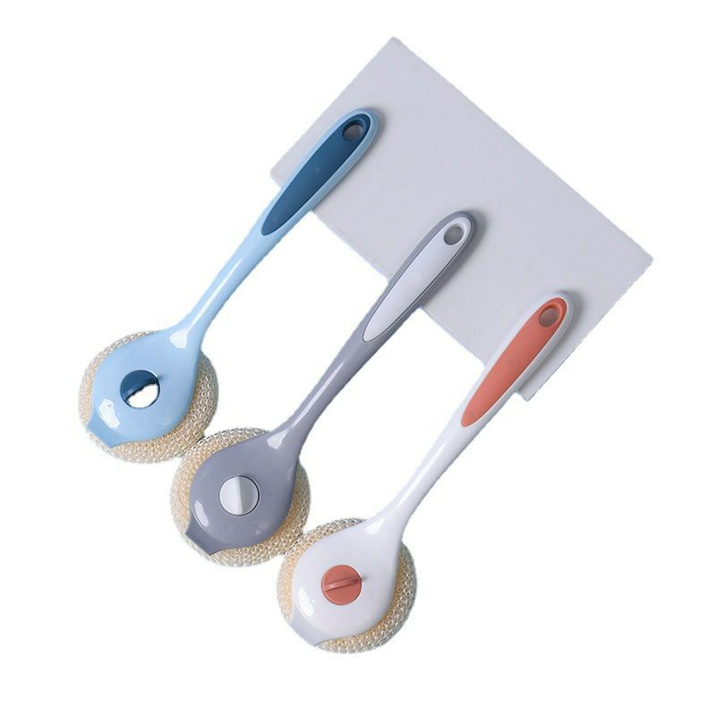 Bàn Chải Chà Rửa Xong Nồi Có Tay Cầm Tiện Lợi