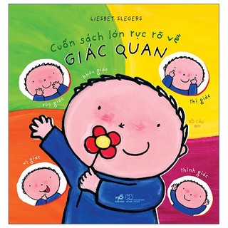 Sách cuốn sách lớn rực rỡ về giác quan