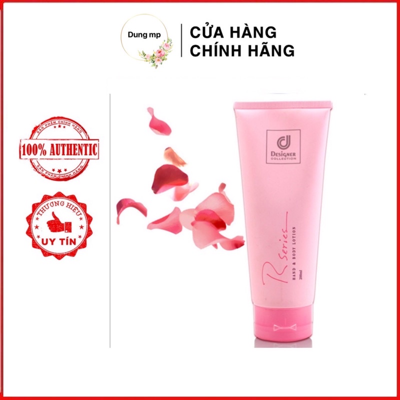 Dưỡng Thể Hương Nước Hoa hồng Designer# Collection RSeries Hand & Body Lotion