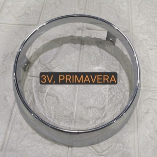 Ốp viền đèn pha xe Vespa Primavera siêu bền đẹp - A2907 vành pha vespa 3V