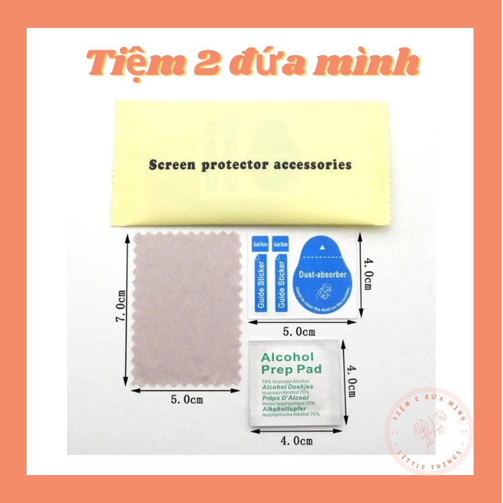 Bộ Khăn Lau và Lấy Bụi Chuyên Dụng Dùng Vệ Sinh Màn Hình, Dán Cường Lực Điện Thoại, Skin PPf, Lau Kính
