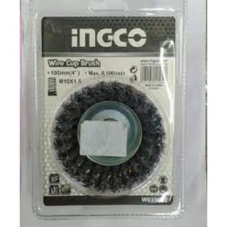 Chén cước xoắn 100mm Ingco WB21002