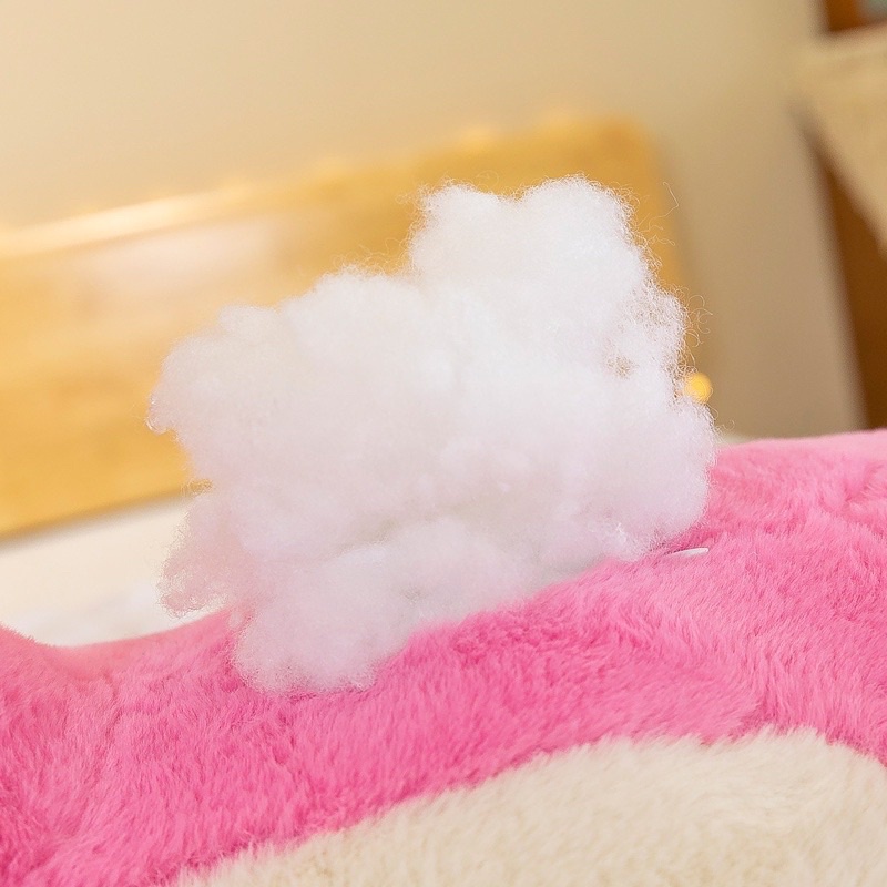 Gấu bông Lotso mùi thơm dâu nhẹ, thú nhồi bông Lotso tai dâu nằm cao cấp dễ thương