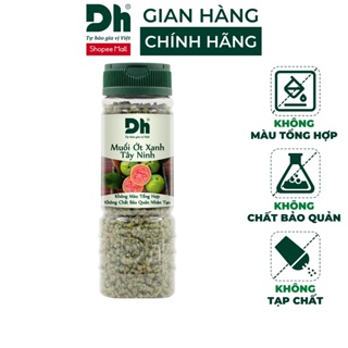 Muối ớt xanh Tây Ninh DH Foods hạt to gia vị chấm hoa quả loại 1 thơm ngon