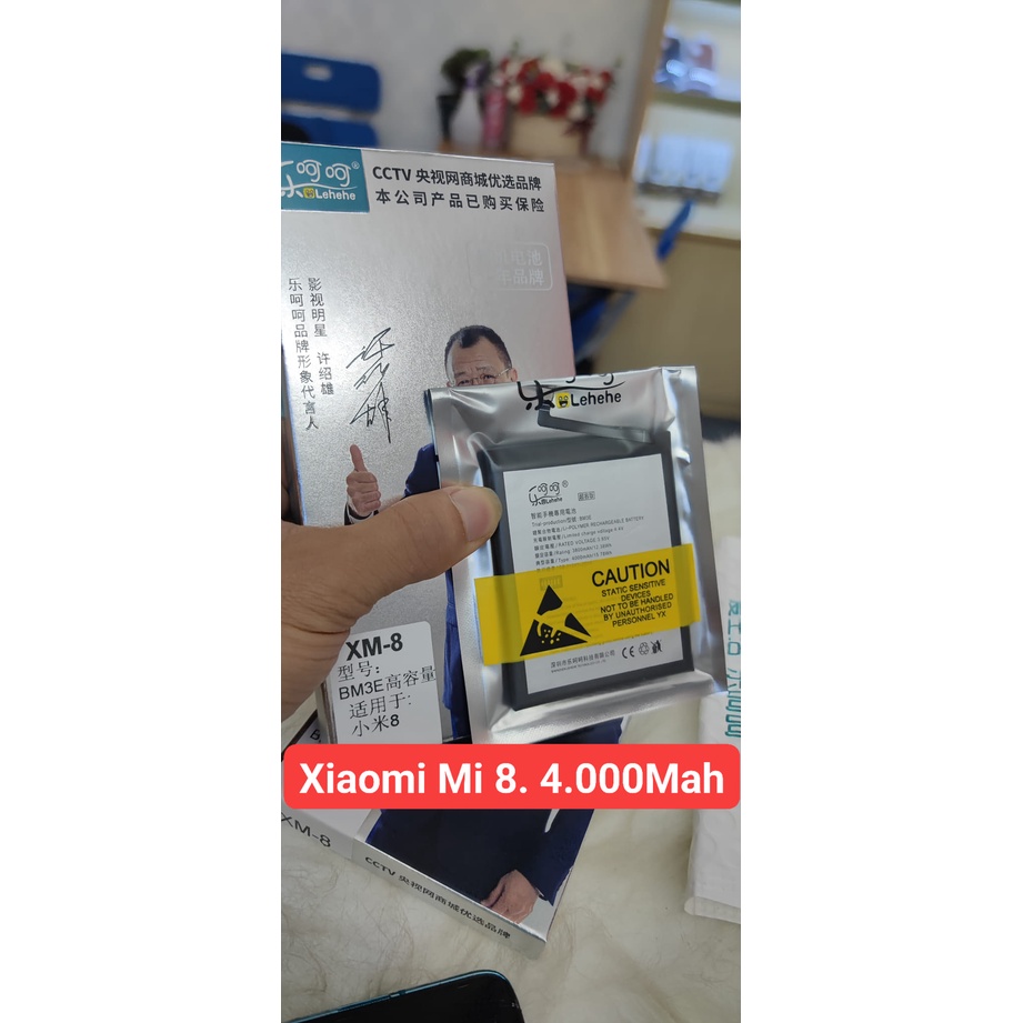 Pin Xiaomi Mi 8 Dung lượng cao 4.000Mah Lehehe