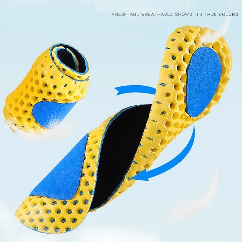 Đế Lót Giày Chạy Bộ Tạo Cảm Giác Thoáng Khí Dành Cho Nam Nữ