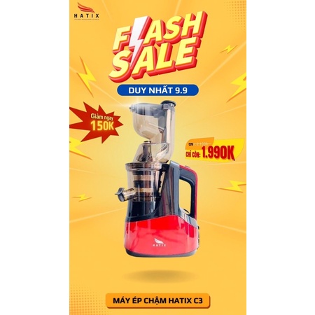 Máy Ép Chậm Hatix C3
