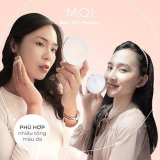 Combo phấn phủ + phấn nước M.O.I Baby Skin