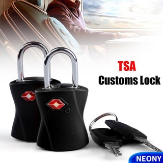Neony tsa customs lock high security small suitcase locks