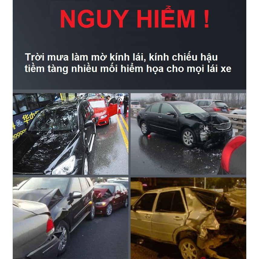 Bình Xịt Nano - Ceramic Wax - Phủ Nano Kính Ô tô - Xịt Bóng Xe Máy - Chống Nước Kính, Phủ Bóng Xe - Ceramic