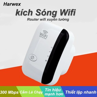 Kích Sóng Wifi 300Mbps Kích Wifi Repeater Cục Kích Wifi Wireless Wifi Extender Thu Phát Mở Rộng Băng Tần Rộng