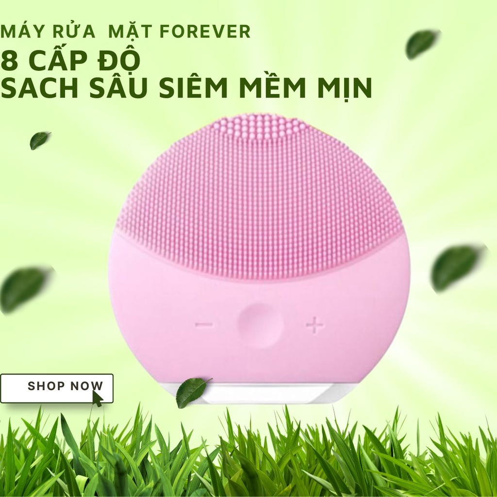 Máy Rửa Mặt Cầm Tay Mini FOREVER Cao Cấp Tích Hợp Massage Làm Sạch Sâu Giảm Các Tác Nhân Gây Mụn Kotic_shop