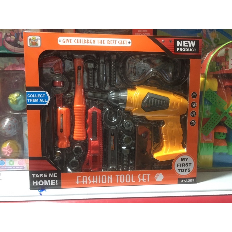 Bộ Đồ Chơi Sửa Chữa Cho Bé Tập Làm Kĩ Sư