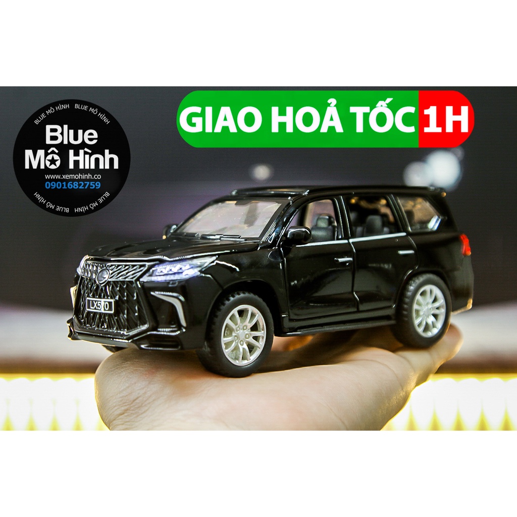 Blue mô hình | Xe mô hình Lexus LX570 New SUV 1:32