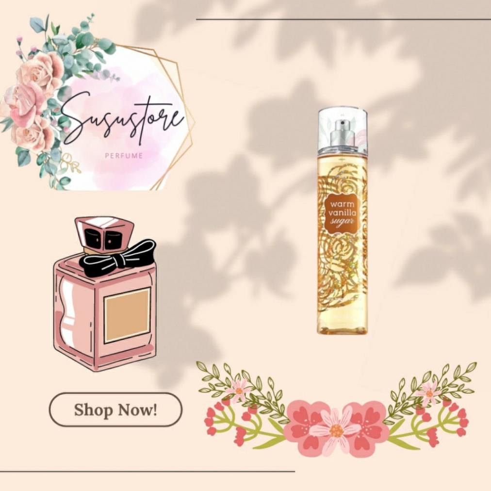 Xịt thơm Bath and Body Works - Warm Vanilla Sugar