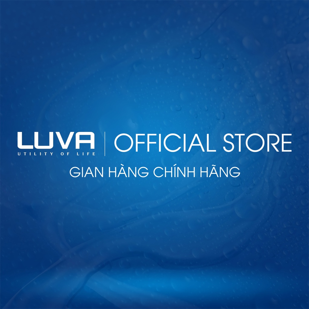 Phụ kiện dây cấp nước vòi xịt LUVA BIDET dài 60cm màu trắng trong - LUVA VIỆT NAM