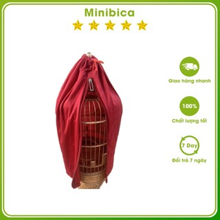 Áo lồng chim Minibica áo lồng khuyên cao cấp phụ kiện lồng chim PK09