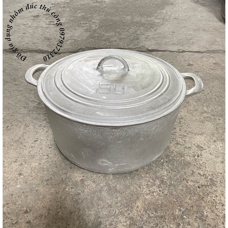 Xoong gang đúc cỡ lớn số 50, 60, 70