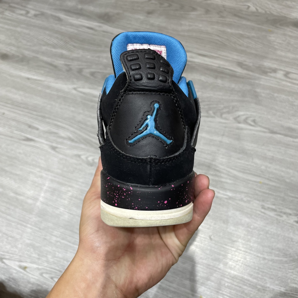 Giày 2hand Nike Air Jordan 4 Retro GS 'Black Vivid Pink' 487724 019 - SIZE 38 - 468