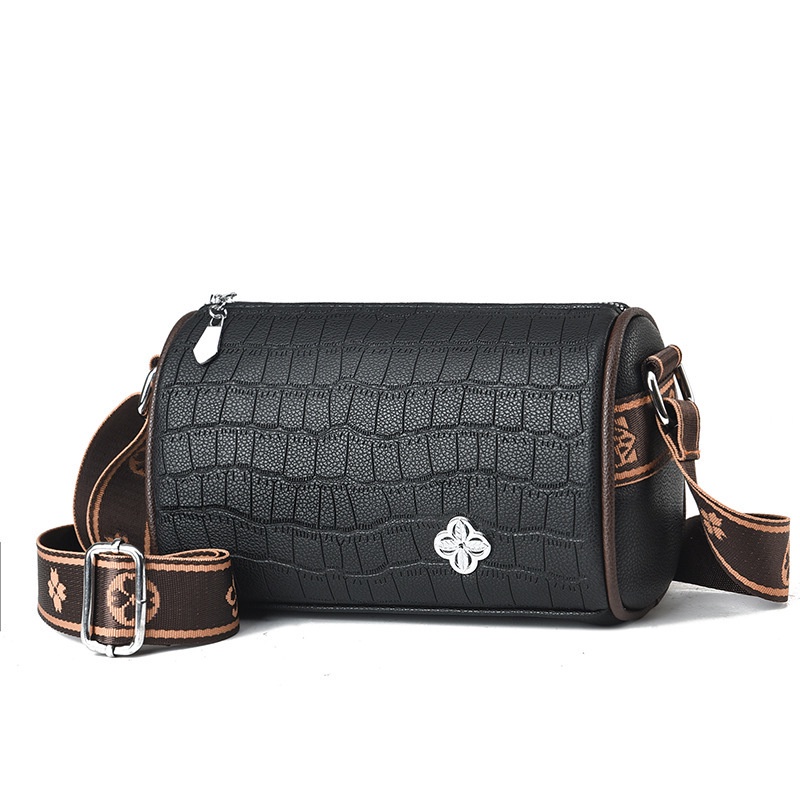 Túi Xách Boston Đeo Chéo Vai Hình Tròn Cỡ Nhỏ Thời Trang Cao Cấp Cho Nữ