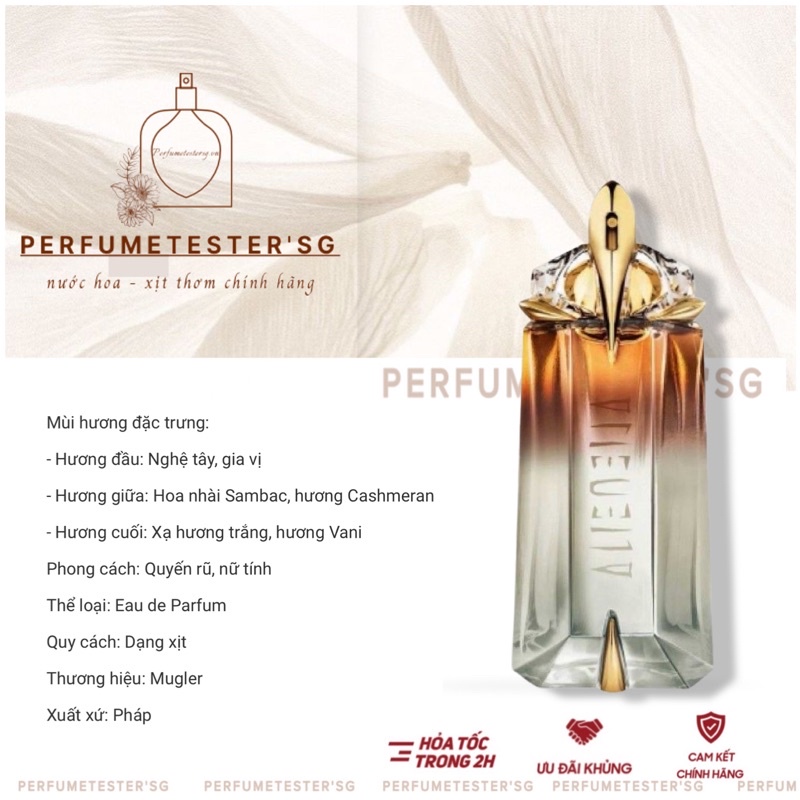 Nước hoa  Alien Musc Mysterieux -perfumetester