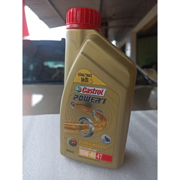 Dầu nhớt Castrol power 1 công thức mới 800ml xe số
